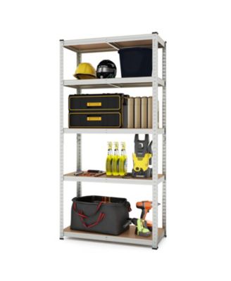 5-Tier Shelving Unit with 2000 LBS Capacity Heavy-Duty Storage Rack for Home &amp; Garage