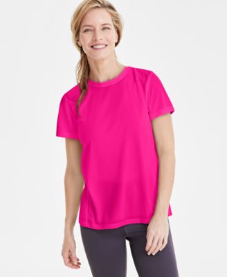 ID Ideology - Women's Birdseye Mesh Short-Sleeve T-Shirt