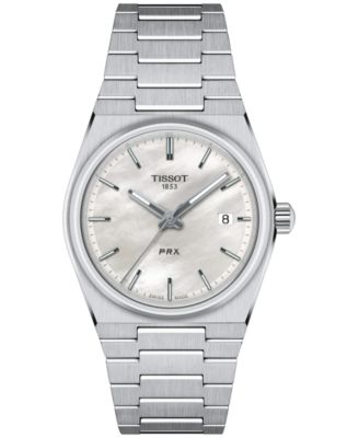 Tissot - Women's Swiss PRX Stainless Steel Bracelet Watch 35mm