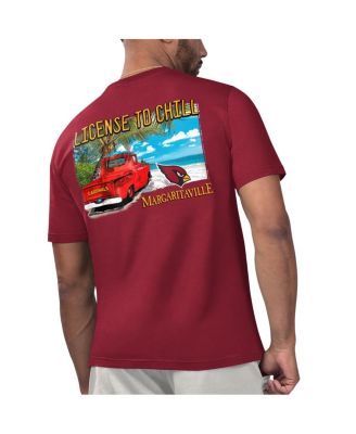Men's Cardinal Arizona Cardinals Licensed to Chill T-Shirt