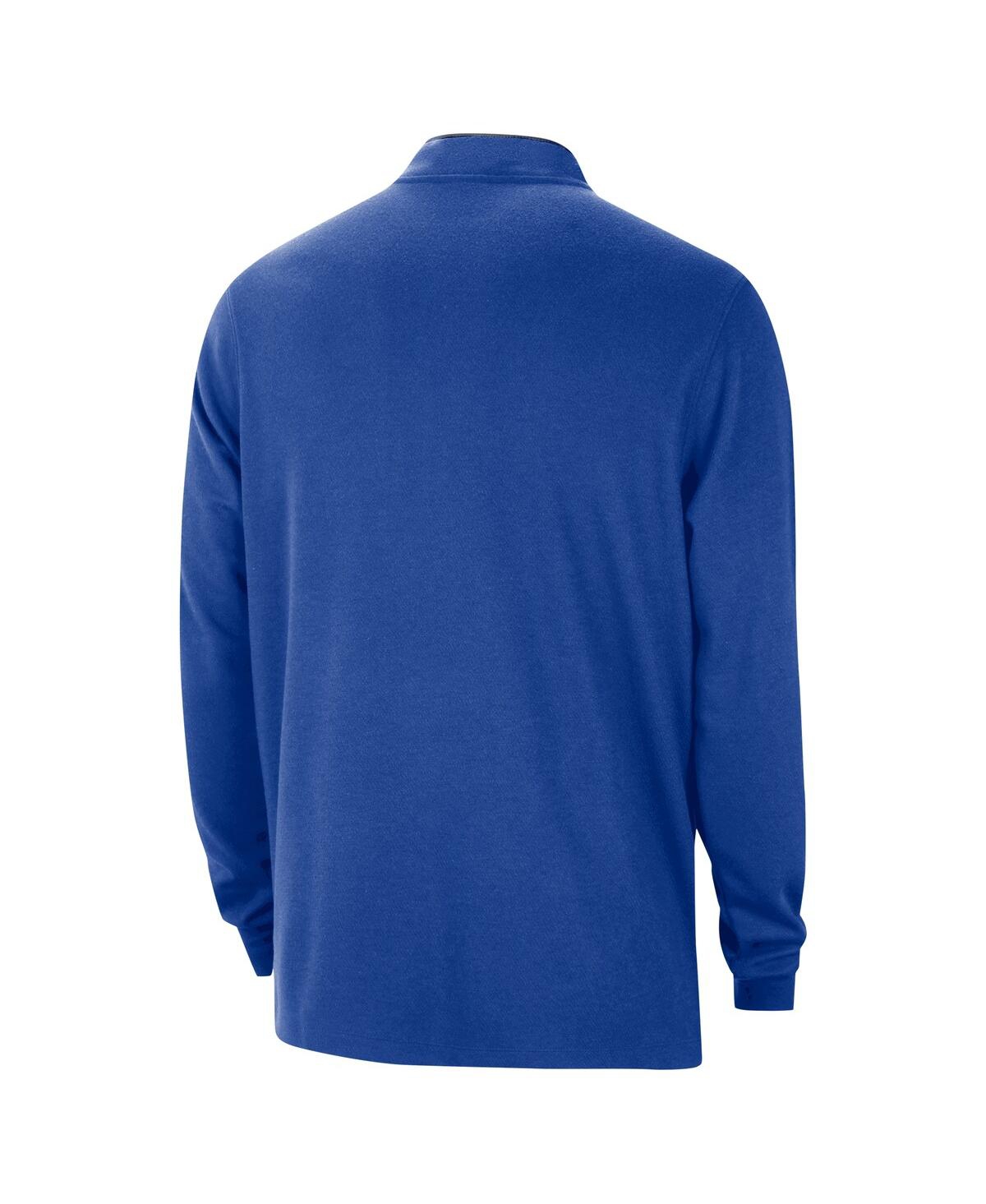 Nike Men'sNew York Knicks 2024/25 Courtside Performance Half-Zip Top - Blue