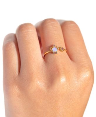 Disney Multi-Color Beauty the Beast Mrs. Potts Ring