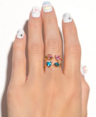 Disney Crystal Lilo Stitch Ring