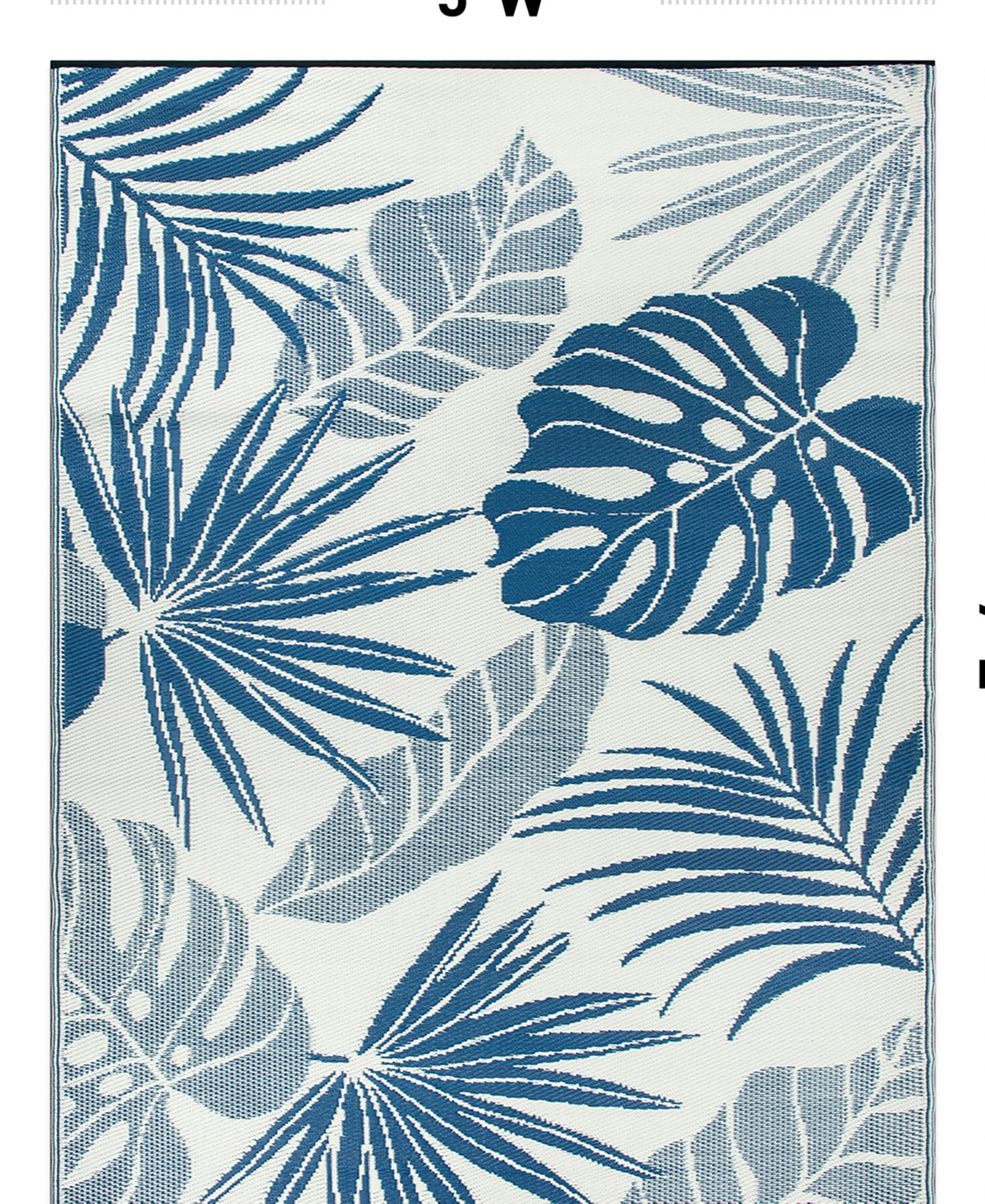 Main Street Rugs Hana Outdoor 6067 5'x7' Area Rug