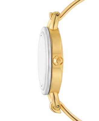 Women's  The Miller Gold-Tone Stainless Steel Bangle Bracelet Watch 27mm Set