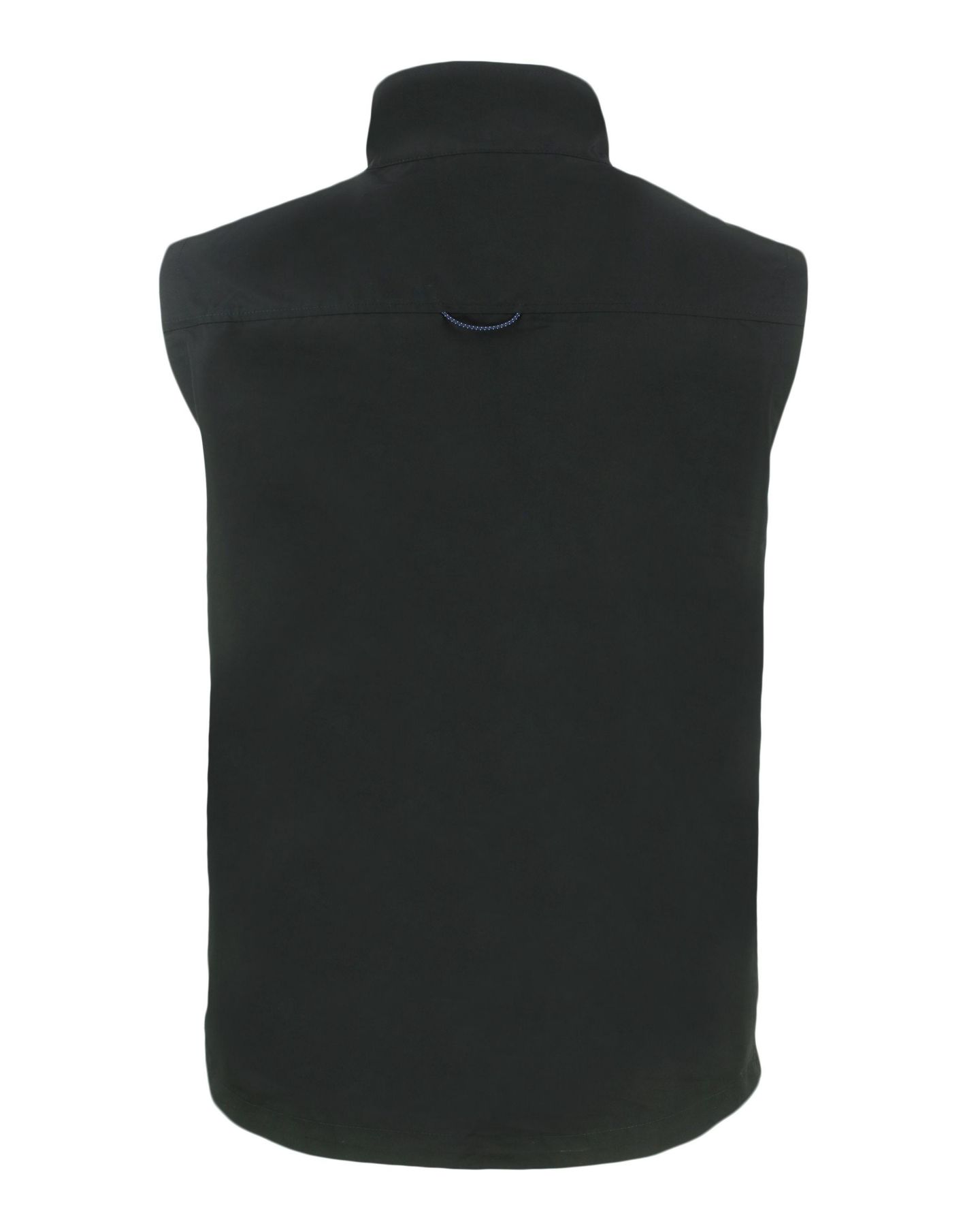 Мужской жилет Cutter & Buck Charter Eco Full-Zip Vest, цвет: Чёрный — фото 5