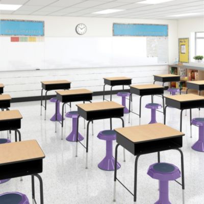 18in ACE Stool - Orange