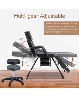 3-in-1 Massage Bed with Storage Pocket