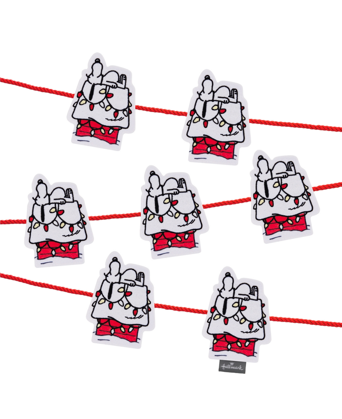 Hallmark Peanuts Snoopy Christmas Garland - Multi-colored