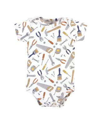 Baby Boys Hudson Essential Cotton Bodysuits 5-Piece Set