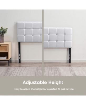 Clara Clark Button Tufted Upholstered Headboard - King