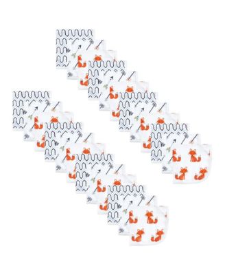 Twenty-Four Pack of Soft Muslin Cotton Bath Towels