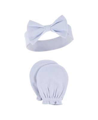 Baby Girls Hudson 8Pk Headband and Scratch Mitten Set