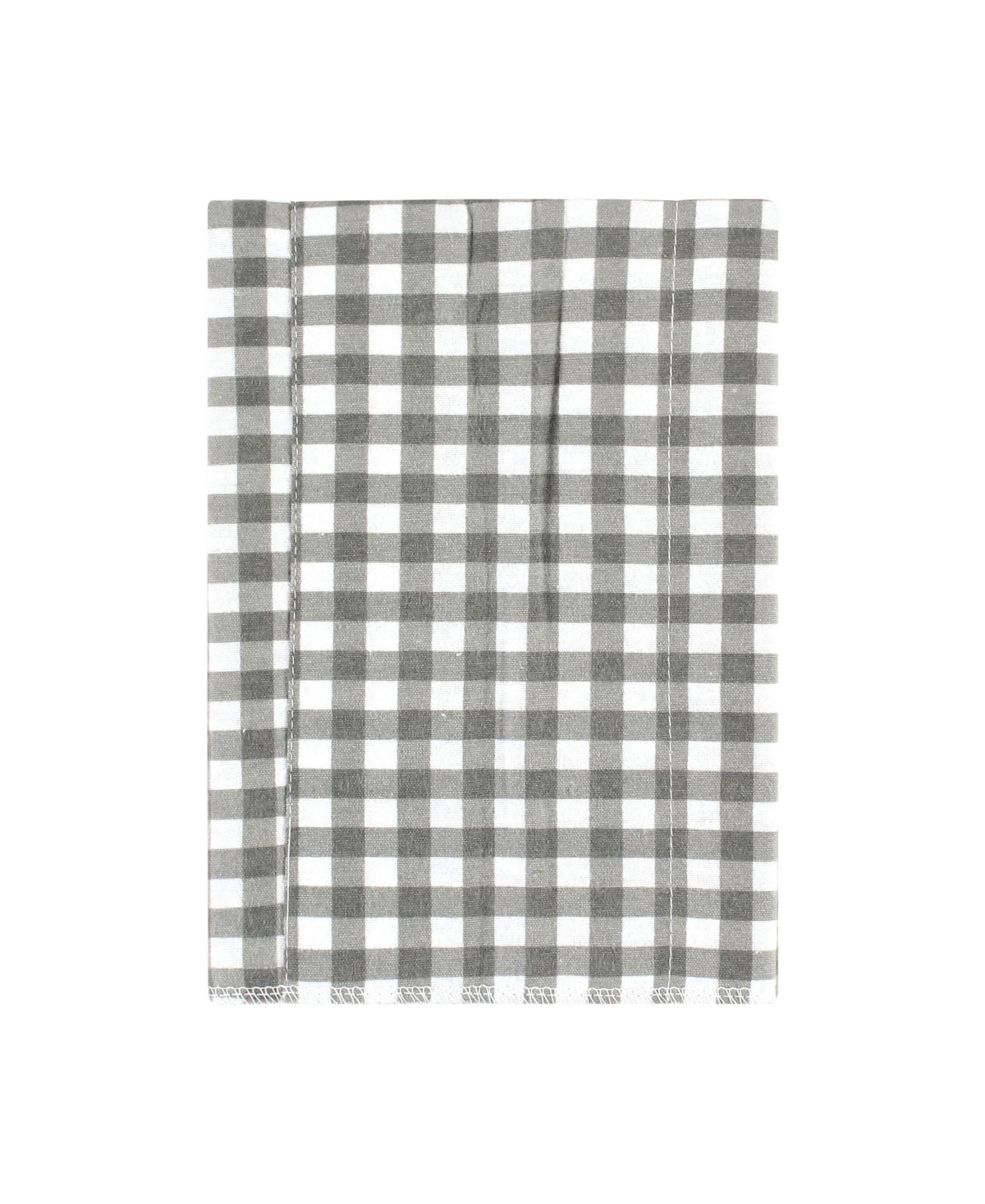 Hudson Baby Infant Girl Cotton Flannel Burp Cloths, Farm Friends Pink 7-Pack, One Size - Farm friends pink 7-pack