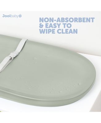 Waterproof Baby Changing Pad - Easy to Clean, Lightweight & Portable - Large Foam Cushion for Comfort