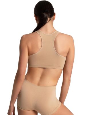 Women's Seamless Racerback Sports Bra