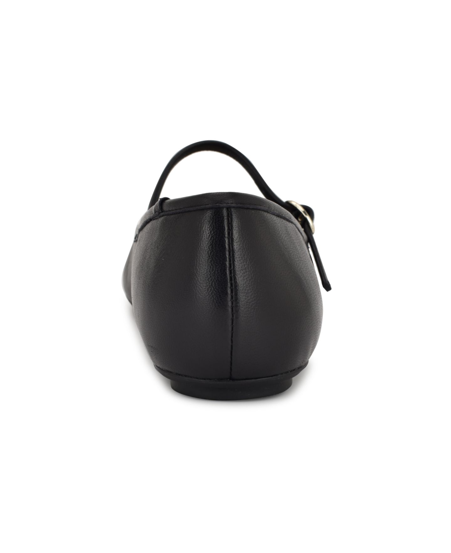 Женские балетки Мэри Джейн Nine West Classik, цвет: Чёрный кожаный — фото 3