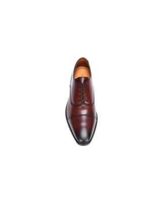 Men's Bill Cap Toe Oxford Leather Dress Shoes