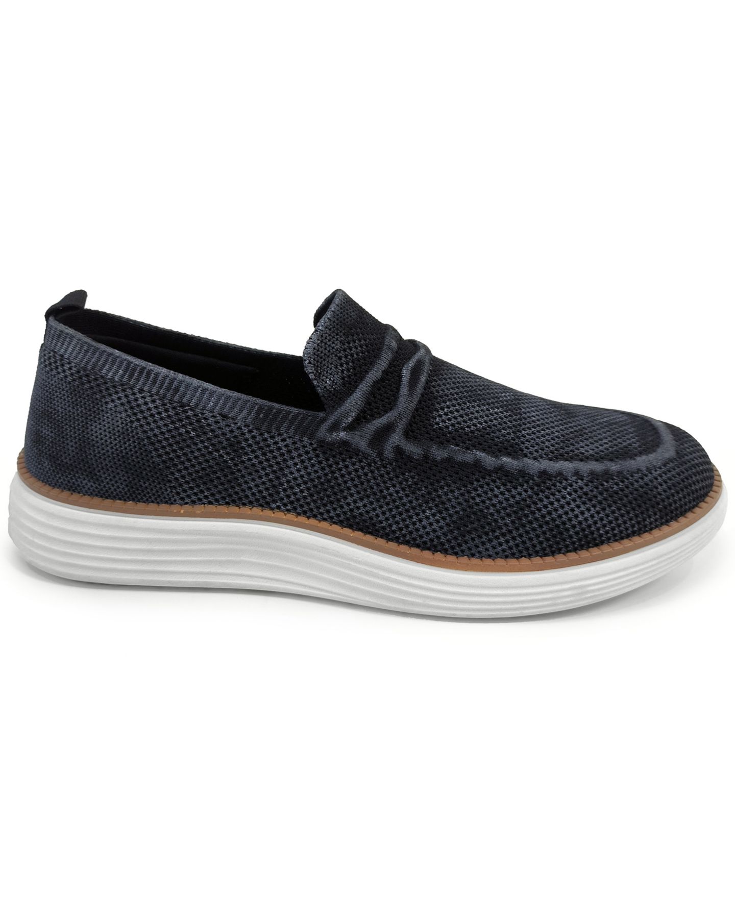 Мужские кроссовки Akademiks Dayton Slip-On, цвет: Чёрный — фото 2