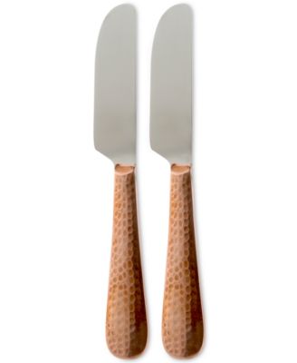 Thirstystone - Stainless Steel Hammered Copper 2-Pc. Spreaders Set