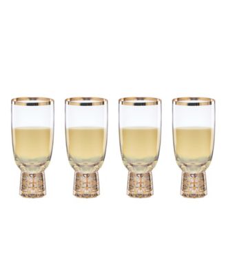 Tuscany Classics Gold Frost All-Purpose Glasses, Set Of 4