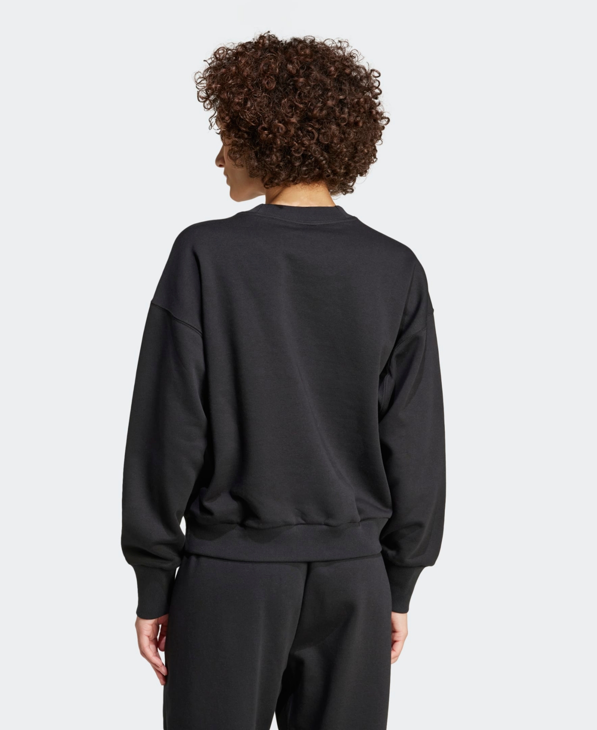 Adidas Originals Women's All Szn Loose Fit Fleece Sweatshirt In Black