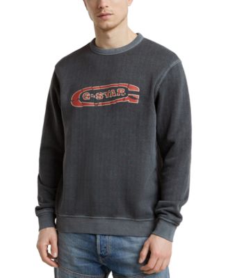 G-Star Raw - Men's Destroyed G Logo Sweater