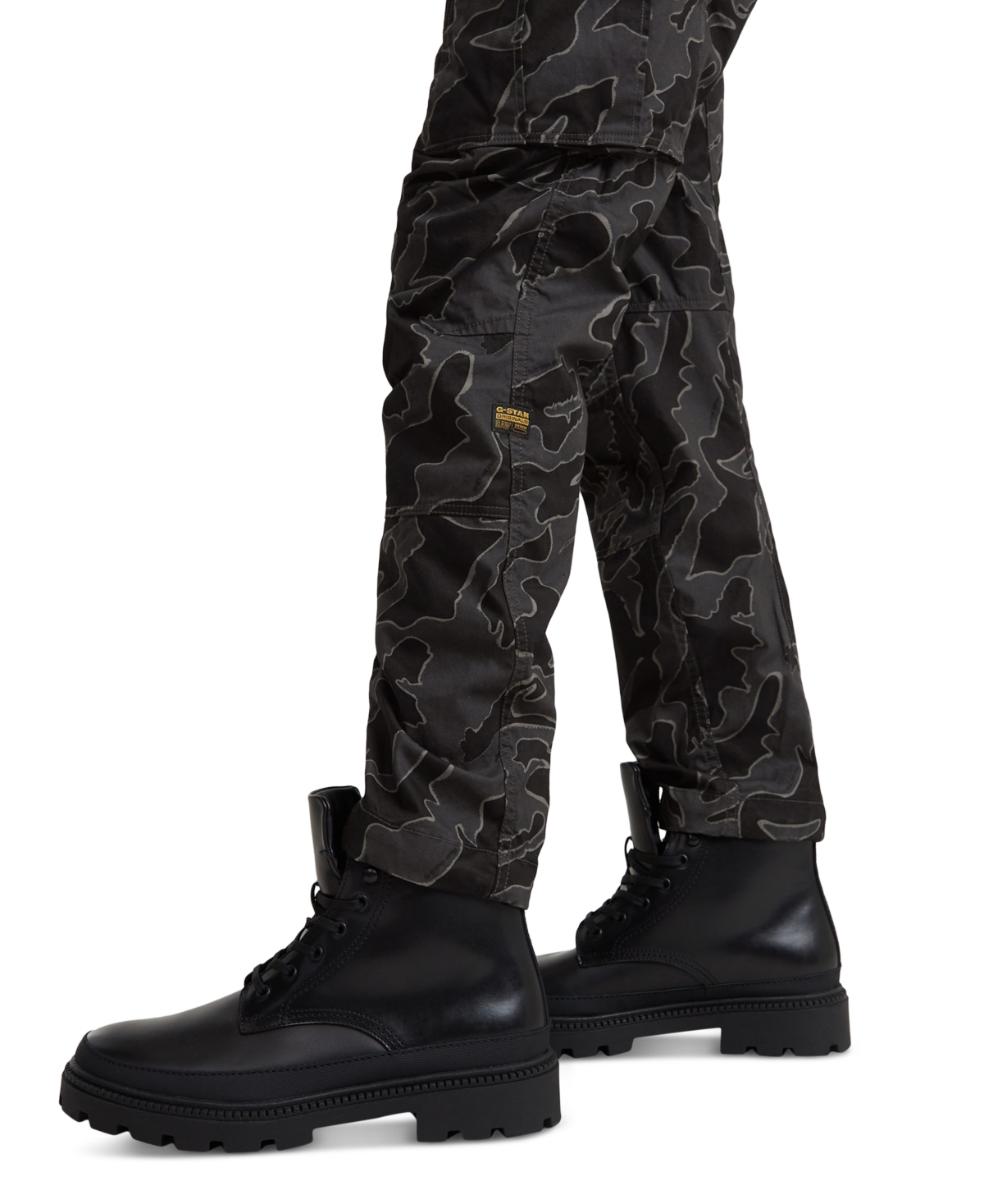 G-Star Raw Men's Rovic 3D Tapered Fit Camo Cargo Pants