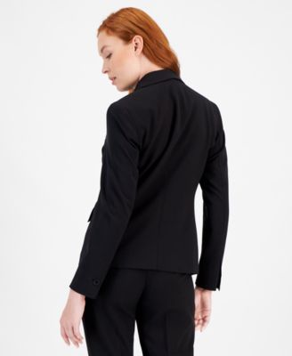 Bi-Stretch Two-Button Blazer