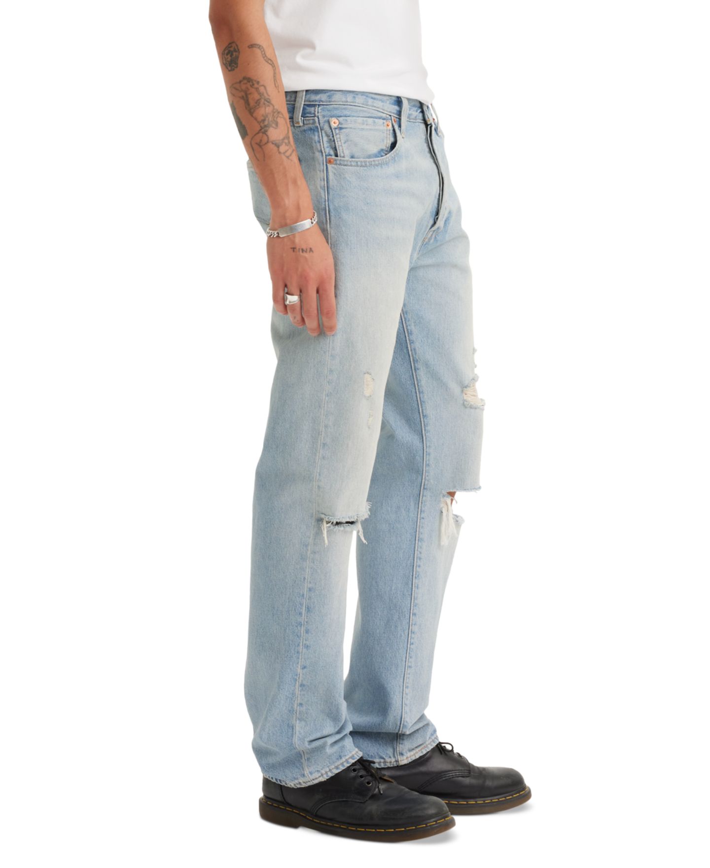 Мужские джинсы Levi's 501® Originals Marching Meadow Distressed — фото 3