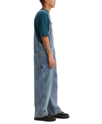 【新品】Levi's OVERALLS Mサイズ デニムブルー Levi'® Men's Relaxed Rinsed Skate Overalls - Macy's