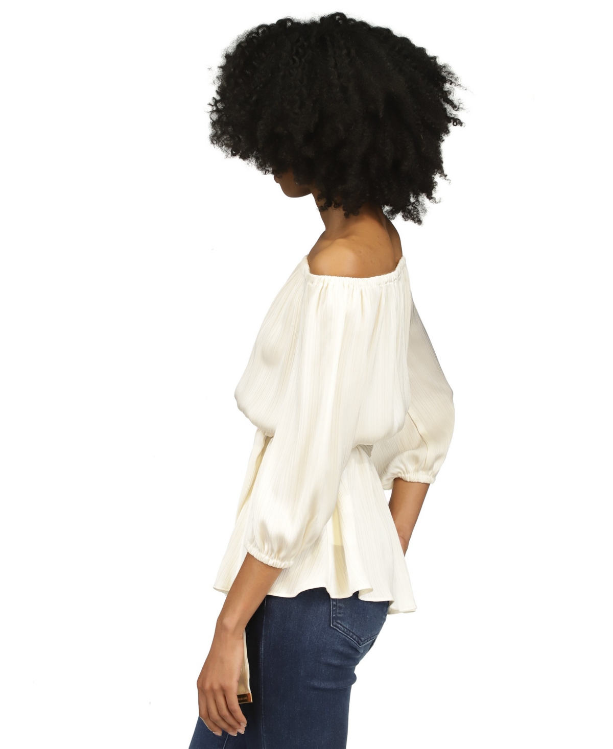 Michael Michael Kors Women's Tie-Waist Off-The-Shoulder Top