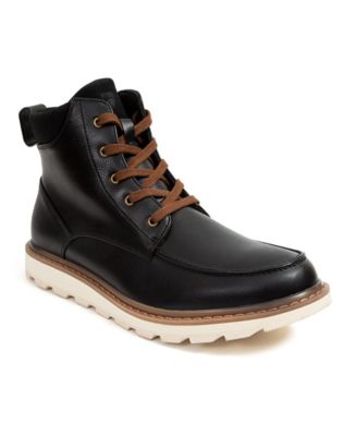 Men’s Deer Stag Men’s ankle boots summer size 13 Mens DEER STAG Brown Faux Leather Ankle Boots Size 13M | eBay main image 3