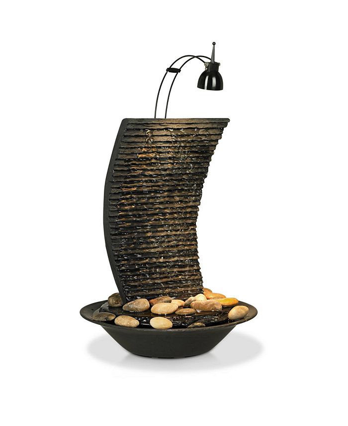 John Timberland Water Ripple Japanese Zen Indoor Tabletop Fountain 17 1