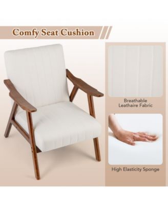 Modern Accent Chair Leisure Armchair with Felt Pads