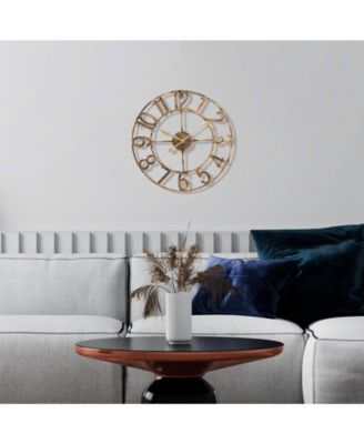 Large Wall Clock for Living Room Decor - Numeral Wall Clock for Kitchen Wall Clock Decorative