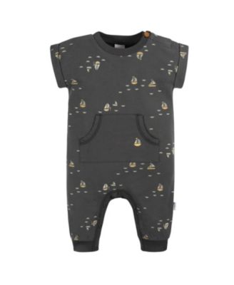 Baby Girls Short Leg and Long Leg Romper Set, 2 Pack