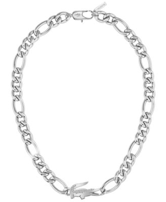 Women's Crocodile IP Plated Necklace