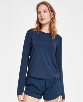 Nike Women s One Classic Dri FIT Long Sleeve Top Macy s