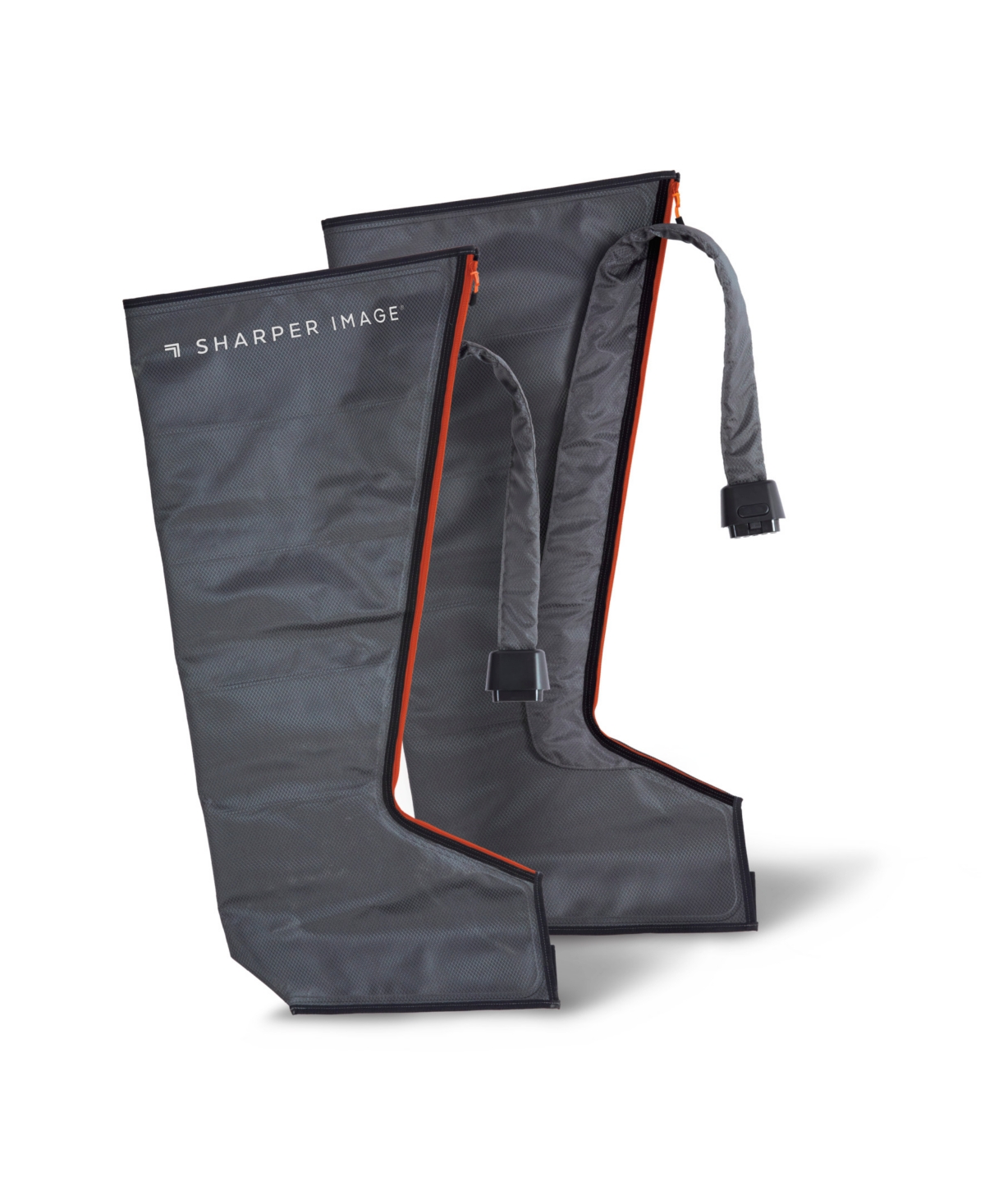Sharper Image Powerboost Boots Air Compression Leg Massager In Grey