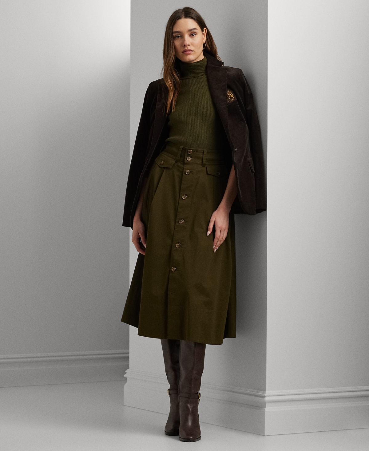 Lauren Ralph Lauren Petite Turtleneck Sweater