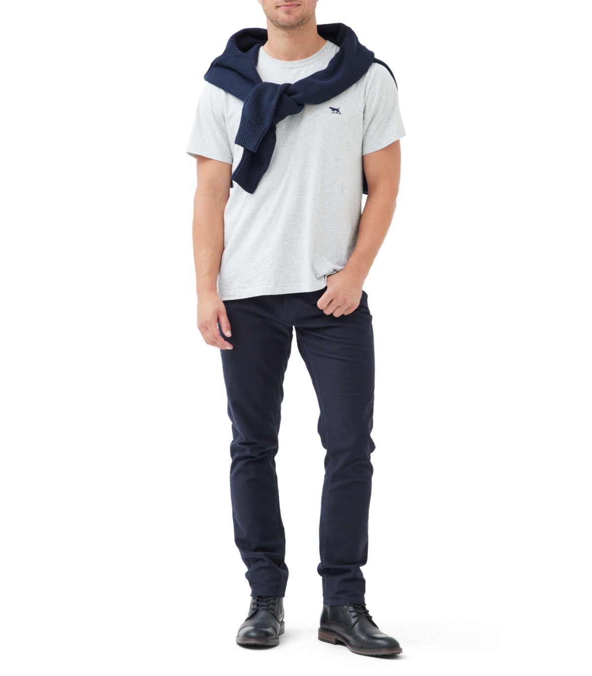 Rodd & Gunn The Gunn T-shirt In Gray