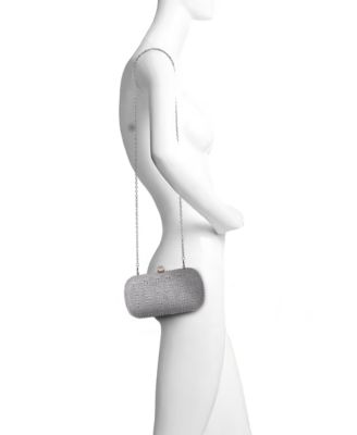 Woman's Arya Crystal Micro Glitter Minaudiere