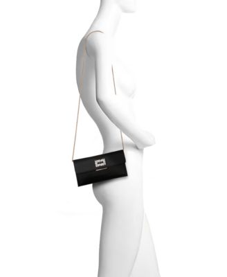 Woman's Sarah Slim Envelope Clutch With Brooch