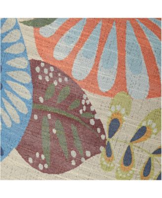 Tropic Medium Drum Lamp Shade 14" Top x 16" Bottom x 11" Slant (Spider) Replacement with Harp and Finial