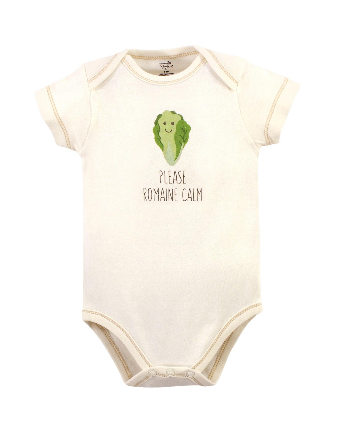 Touched by Nature Baby Boys Organic Cotton Bodysuits 5pk