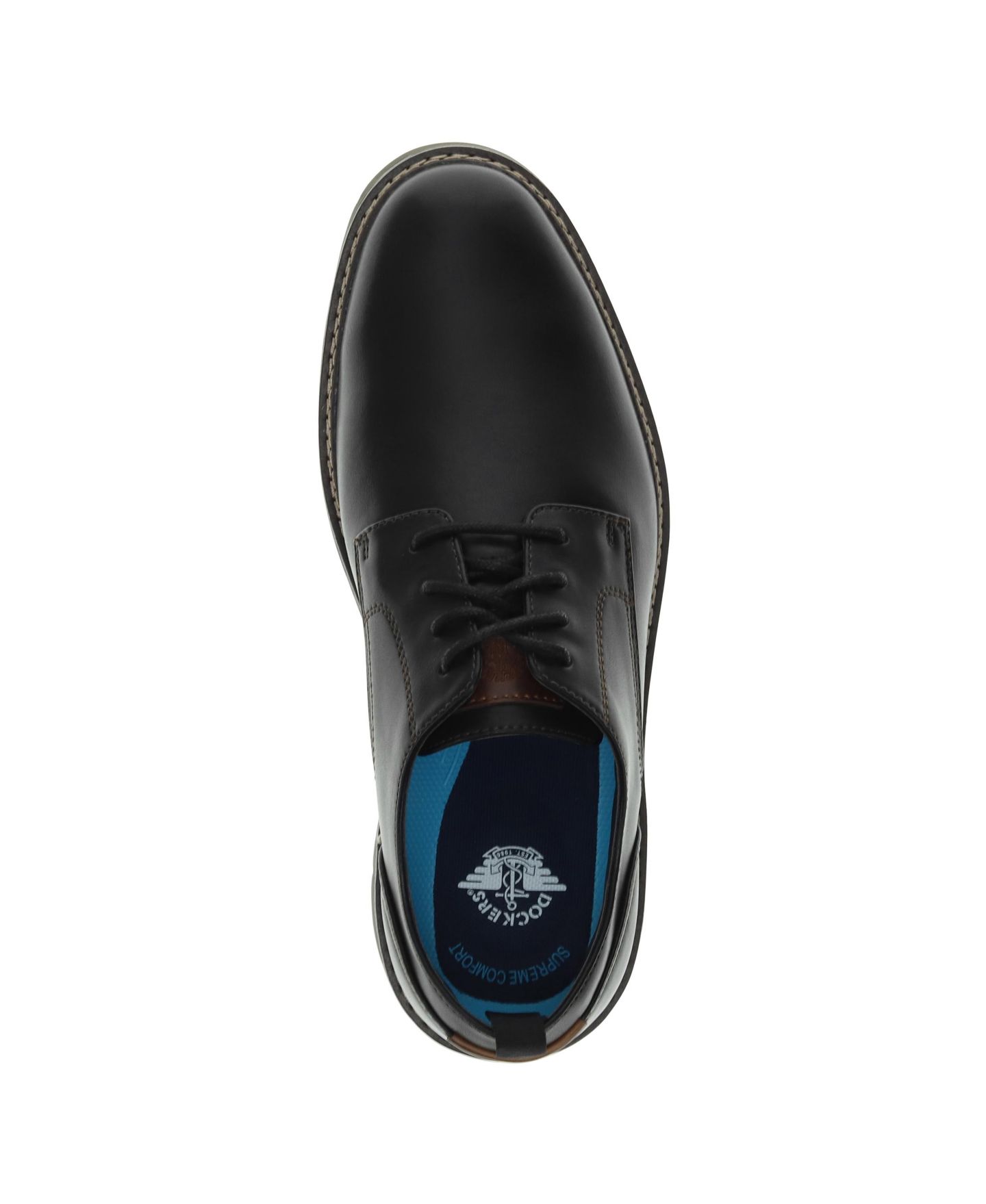 Мужское платье Dockers Easedale Dress Casual Oxford, цвет: Чёрный — фото 3