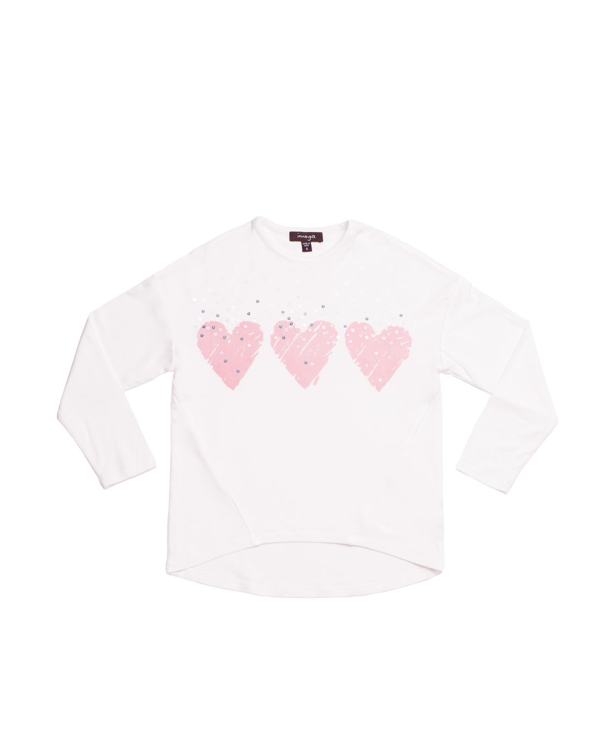 Imoga Collection Big Girls Bobby FW24 Heart- Snow