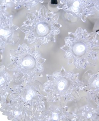 LED Starlight Sphere Hanging - 6-Inch - Pure White Lights