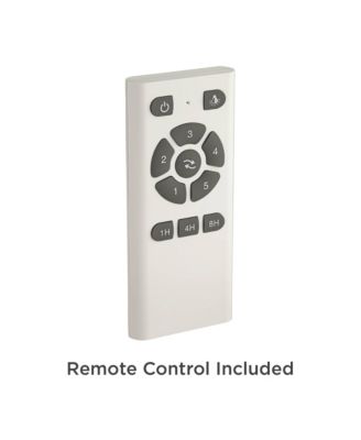 52" Windspun Modern Indoor Ceiling Fan 3 Blade LED Light Remote Control Soft Brass Finish Motor Bedroom Hugger DC Motor